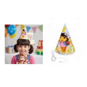 Dora Birthday Paper Cone 10 pcs