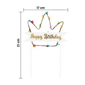 Happy Birthday Cake Topper