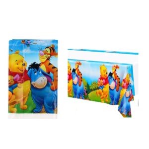 Winnie the pooh Plastic Table Cover 108*180