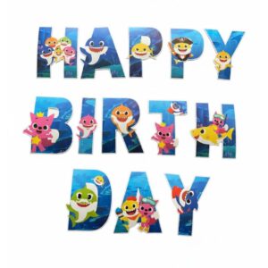 Baby shark HBD Banner
