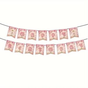 Butterfly Happy Birthday Banner