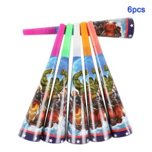 Marvel Avengers Party Horns 6 pcs