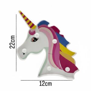 Unicorn-shaped LED night