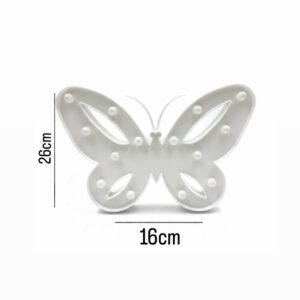 Butterfly shaped LED night