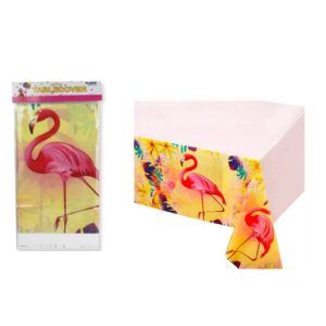 Flamingo Plastic Table Cover 108*180
