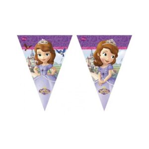 Sofia Originally Disney Plastic Flag Banner 2m