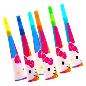 Hello kindly Party Horns 6 pcs