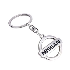 Nissan Logo Metal Keychain