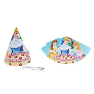 - Princesses Birthday cône ( 6 pcs)