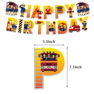 Firefighters HBD Banner