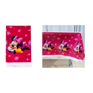 Minnie mouse Plastic Table Cover 108*180