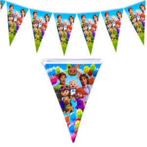 Cocomelon Paper Flag  Banner