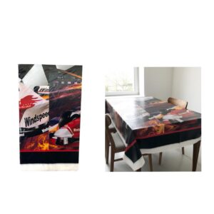 Race Plastic Table Cover 108*180