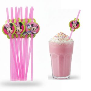 - Minnie_moussen straws ( 18 pcs )