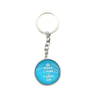 Keep Claim And Carru On Keychain