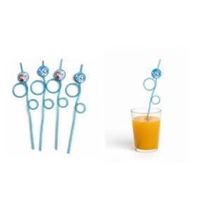 - Frozen plastique straws (4 pcs)