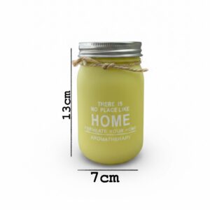 Scented Candle In A Jar + Metal Lid