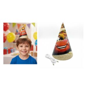 Cars Birthday Paper Cone 10pcs