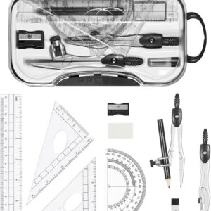 Math geometry set of 10 pcs