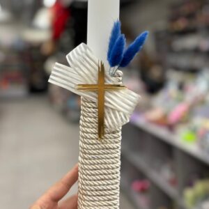 Palm sunday candle