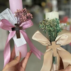 Palm sunday candle