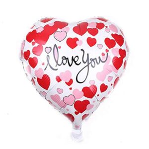 Iloveyou heart shape foil balloon 18”