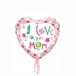 I Love You Mom Heart Shape