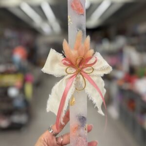 Palm sunday candle