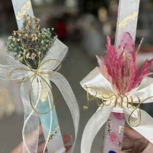Palm sunday candle