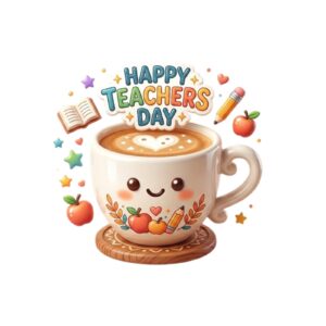 teacher's day coffee cups