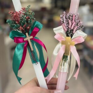 Palm sunday candle