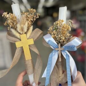 Palm sunday candle