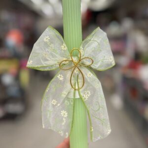 Palm sunday candle