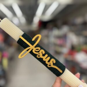 Palm sunday candle