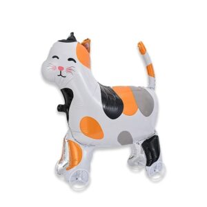 Cat foil shape balloon 32”