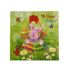 Happy Easter Napkins (20 Pieces)