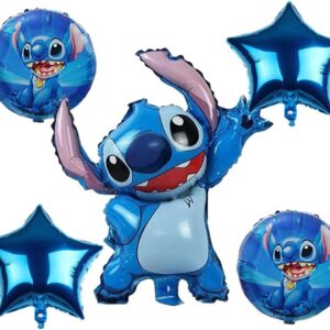Stitch foil balloon set