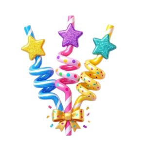 birthday straws
