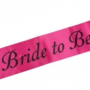 Bride To Be Sash