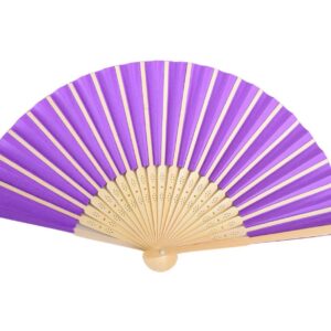 Purple Paper Fan