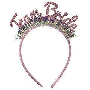 Team bride rose gold band