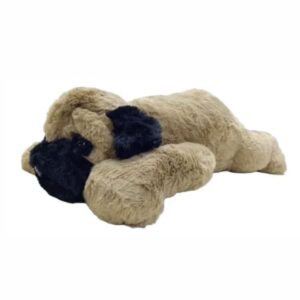 Sleepy Brown Dog 40cm