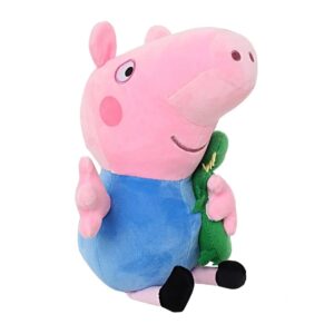 peppa pig with green dinosaur plush 18cm