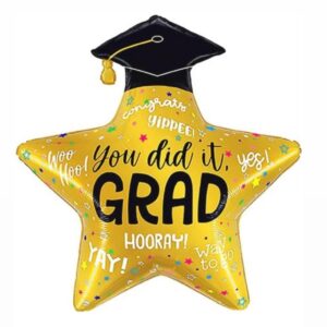 Graduation Cap Balloon Decorations