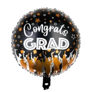 Graduation round foil balloon