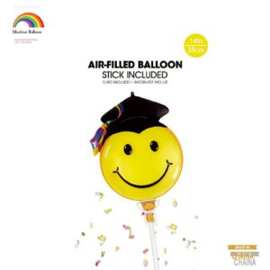 Grad Smiley face balloon
