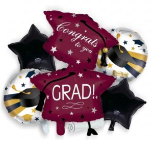 Graduation burgundy cap