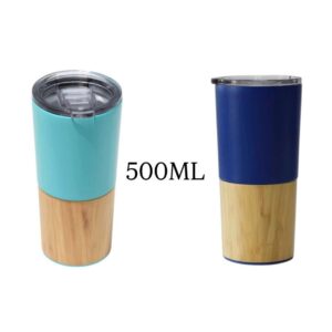 Bamboo Stainless Coffee Cup 500 ML