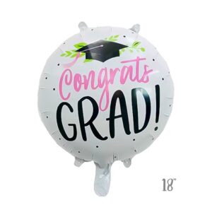 congrats Round shape foil balloon