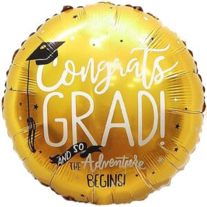 Graduation round Foil Balloon